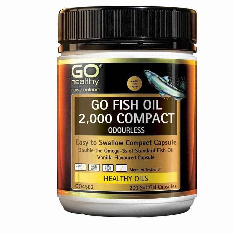 GO Healthy GO Fish Oil 2000mg Capsules 200s
