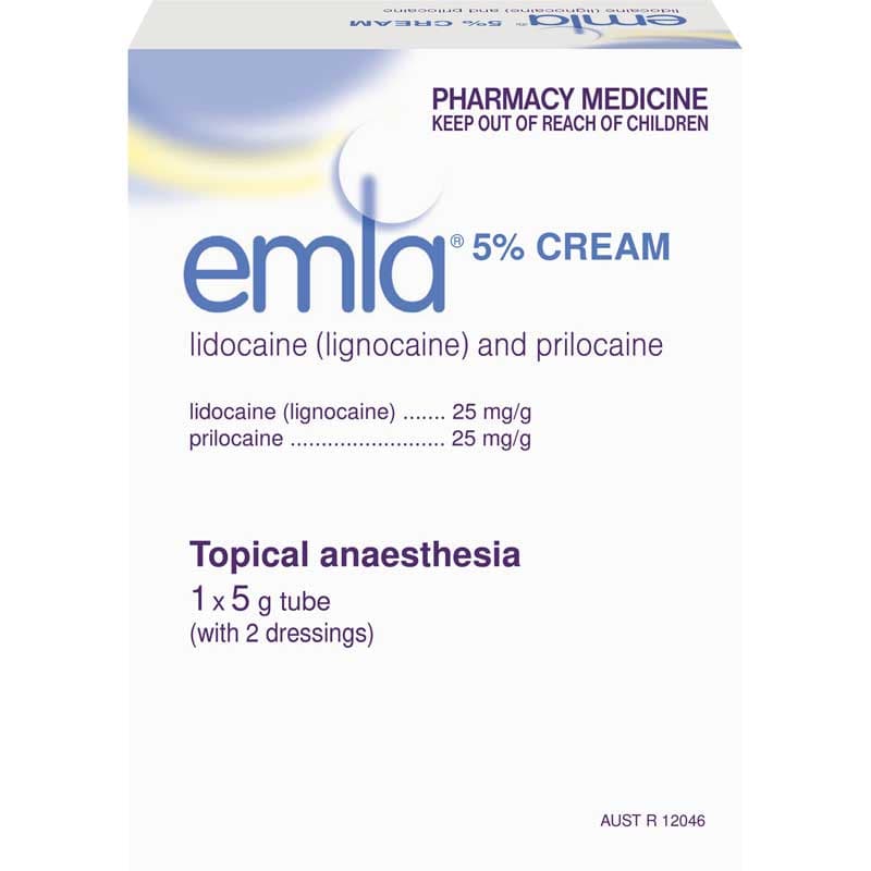 Emla Cream 5% ASP 5g