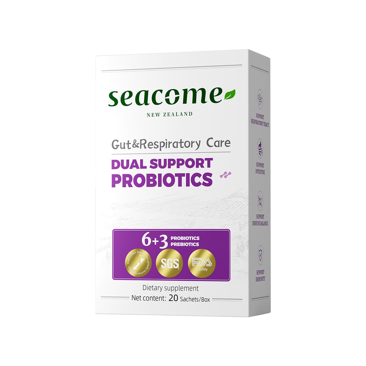 seacome DUAL SUPPORT PROBIOTICS