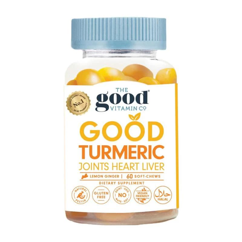The Good Vitamin Co Good Turmeric Joints Heart Liver Soft-Chews 60s