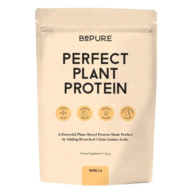 BePure Perfect Protein Powder Vanilla Refill 584g