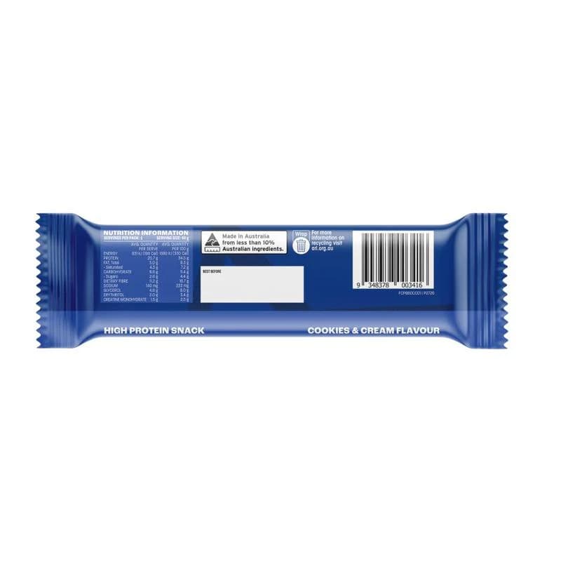 Famous Nutrition Creatine Protein Bar Cookies & Cream 60g