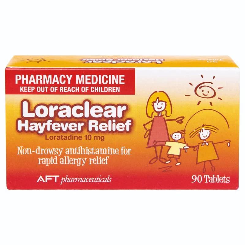 Loraclear Hayfever 10mg Tablets 90s