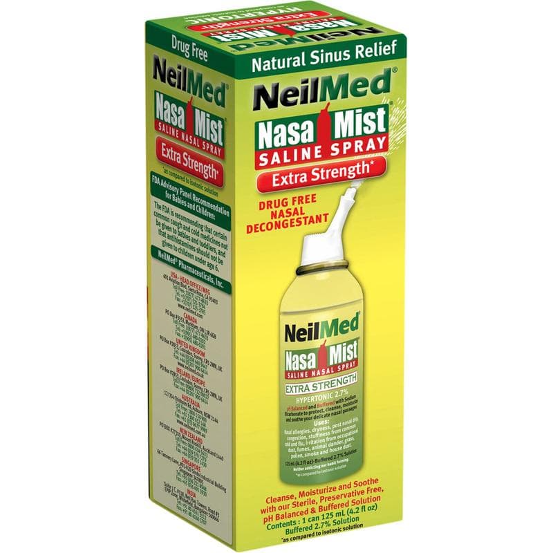 Neilmed Hypertonic NasaMist Saline Spray 125ml