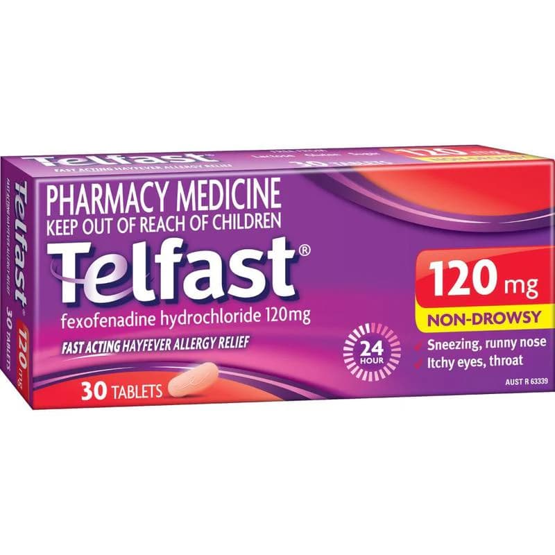 Telfast 20mg Tablets 30s