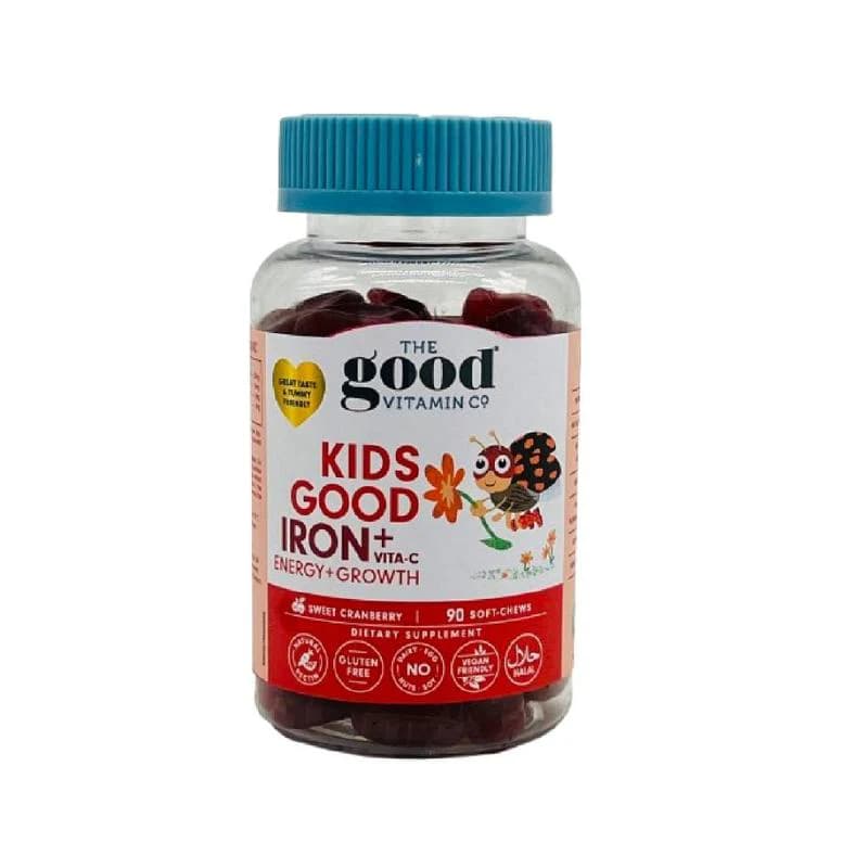 The Good Vitamin Co Kids Iron+Vita-C Soft-Chews 90s