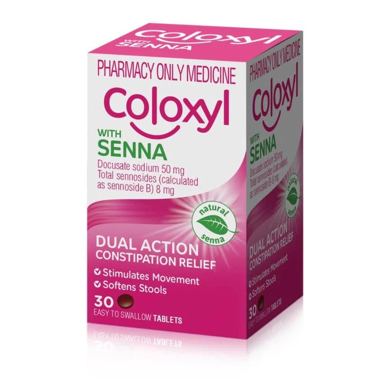 Coloxyl With Senna Tablets 30s