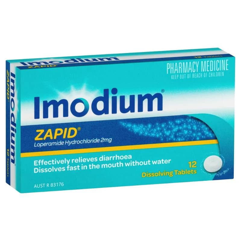 Imodium Zapid Dissolving Tablets 12pk