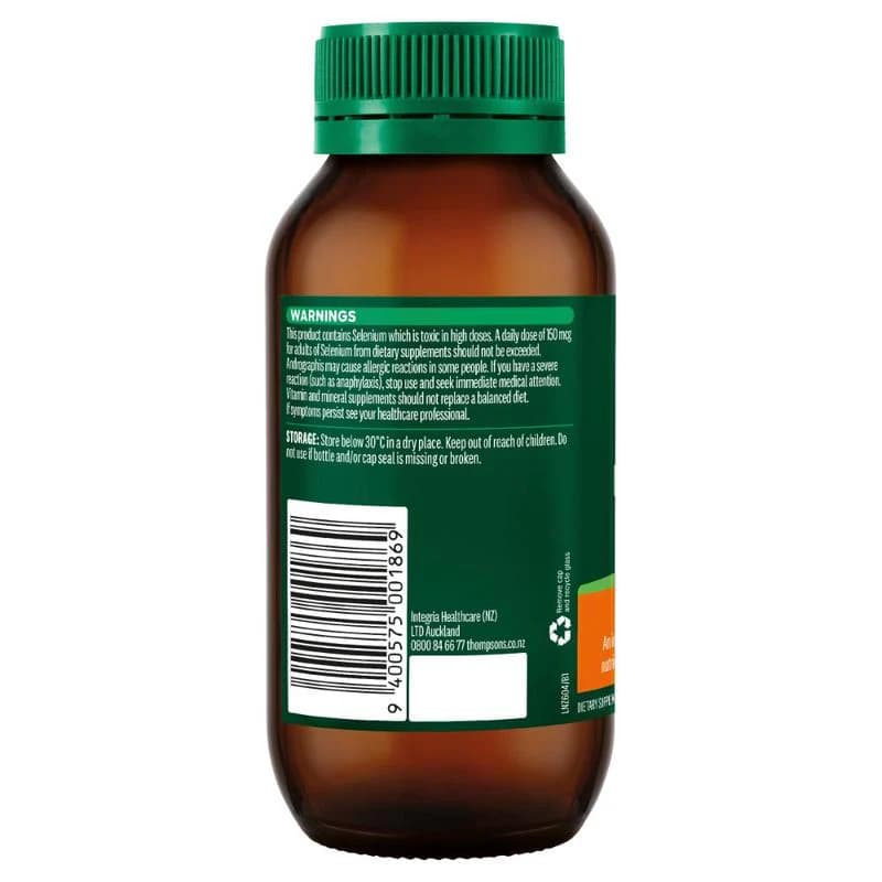 Thompson's Immunofort Tablets 120s
