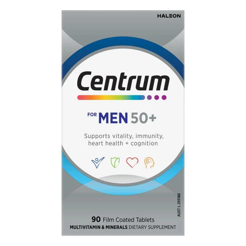 Centrum Men 50+ Tablets 90s