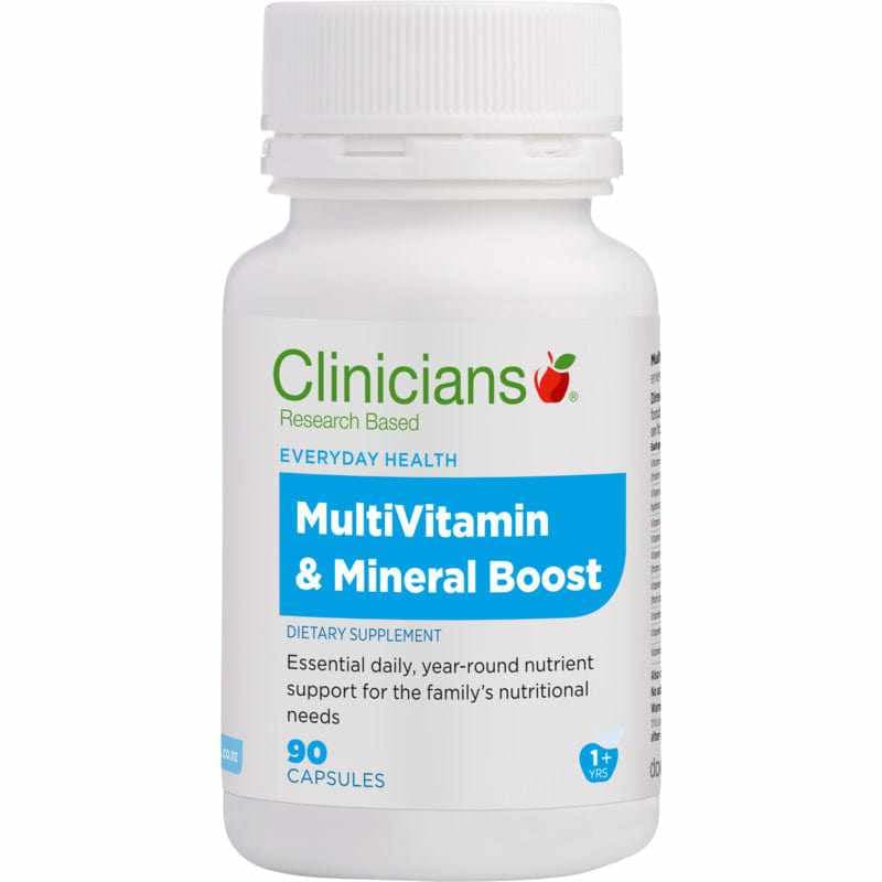Clinicians Multivitamin & Mineral Boost Capsules 90s