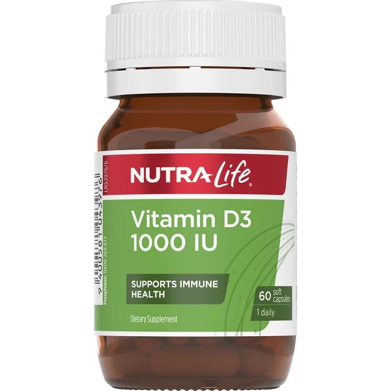 Nutra-Life Vitamin D Plus Capsules 60s