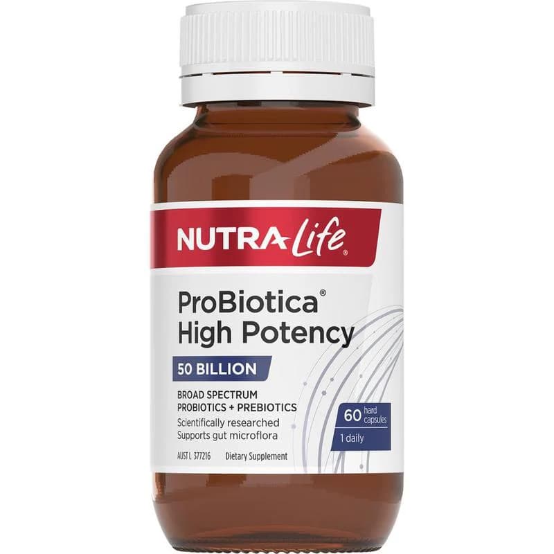 Nutra-Life ProBiotica High Potency 50 Billion Capsules 60s
