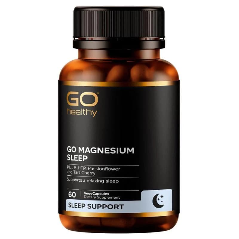 GO Healthy GO Magnesium Sleep VegeCapsules 60s