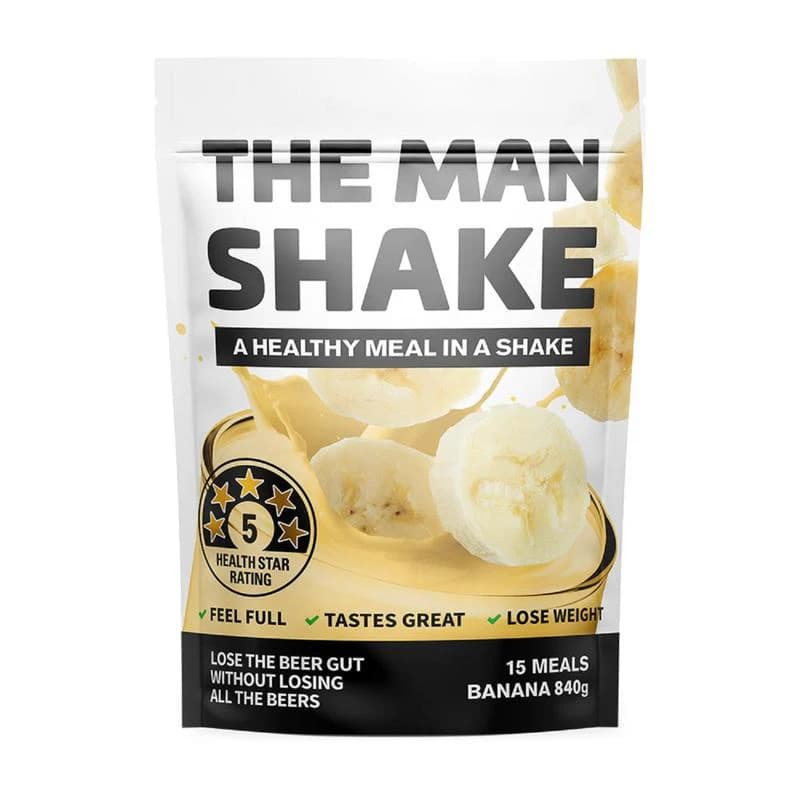 The Man Shake Banana Powder 840g